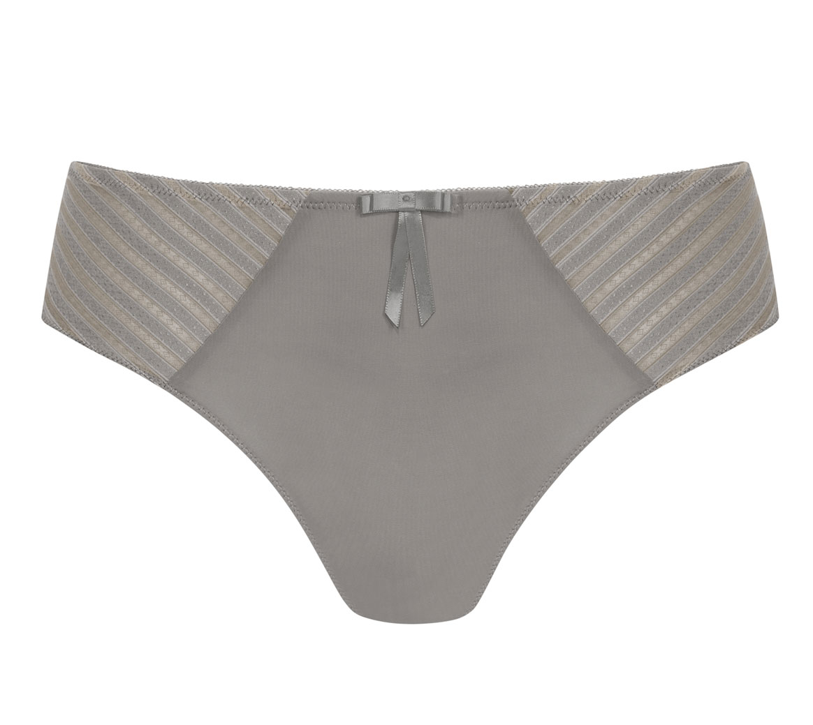 Uptown Stripes Slip Urbanes Grau / Rosé
