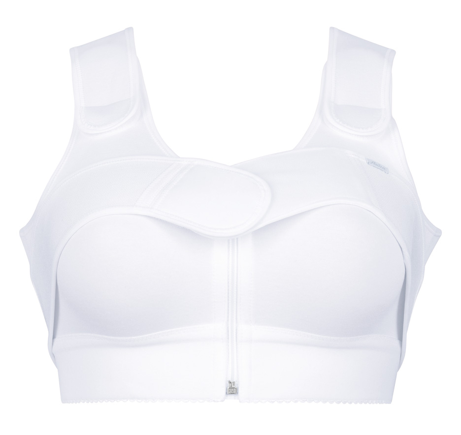 Marbella Kompressions BH + Gürtel weiss 1095