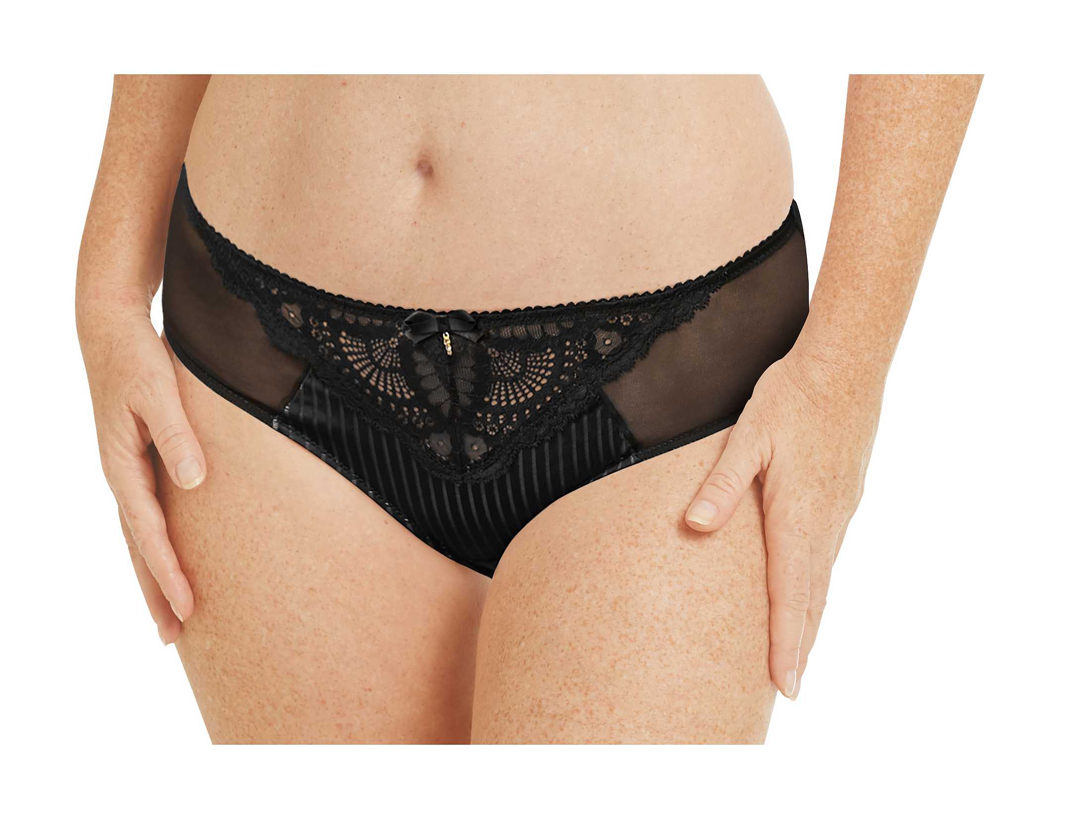 Karolina Slip black nude