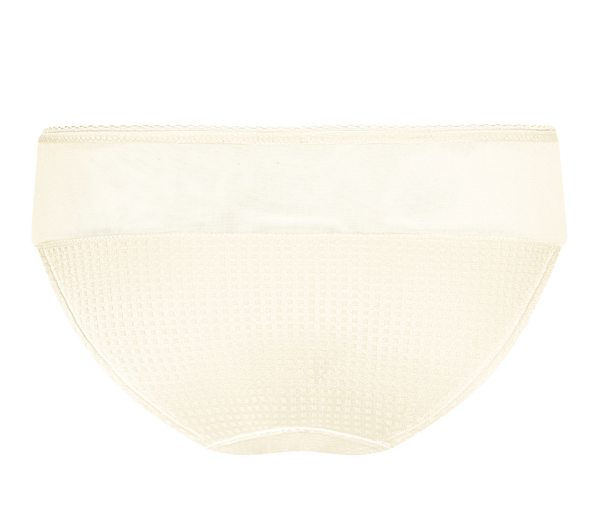Slip Carrie Wollweiß/Hellbeige