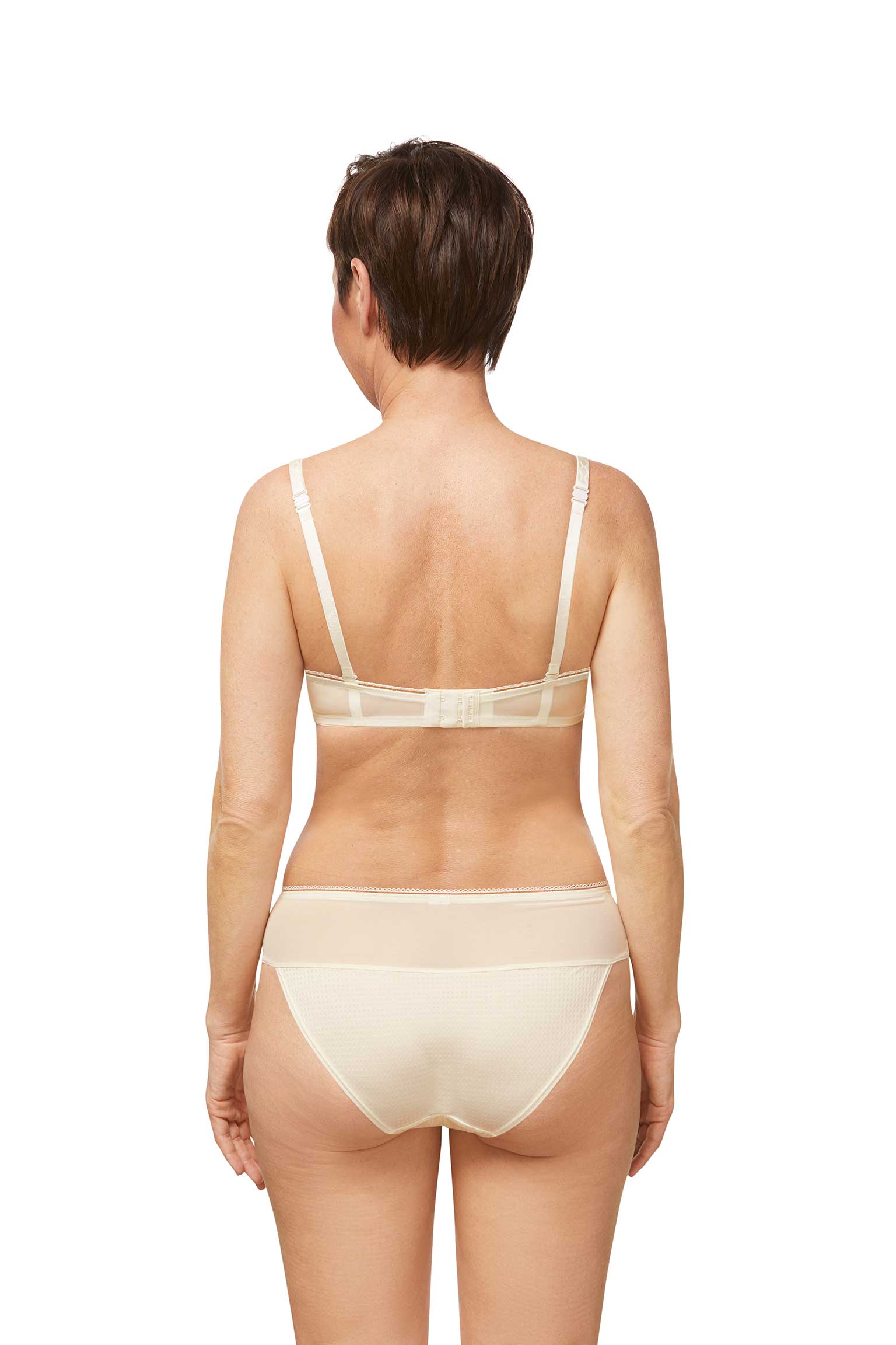 Prothesen-BH Carrie Schalen-BH Wollweiß / Hellbeige